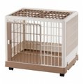 Richell Usa Richell USA 94603 Pet Training Kennel PK-650  - Off White - Mocha 94603